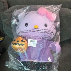 Hello Kitty Lavender Kids Costume with Pumpkin